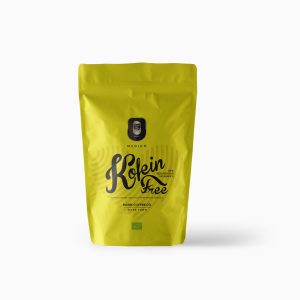 Žltá bio bezkofeinová káva
